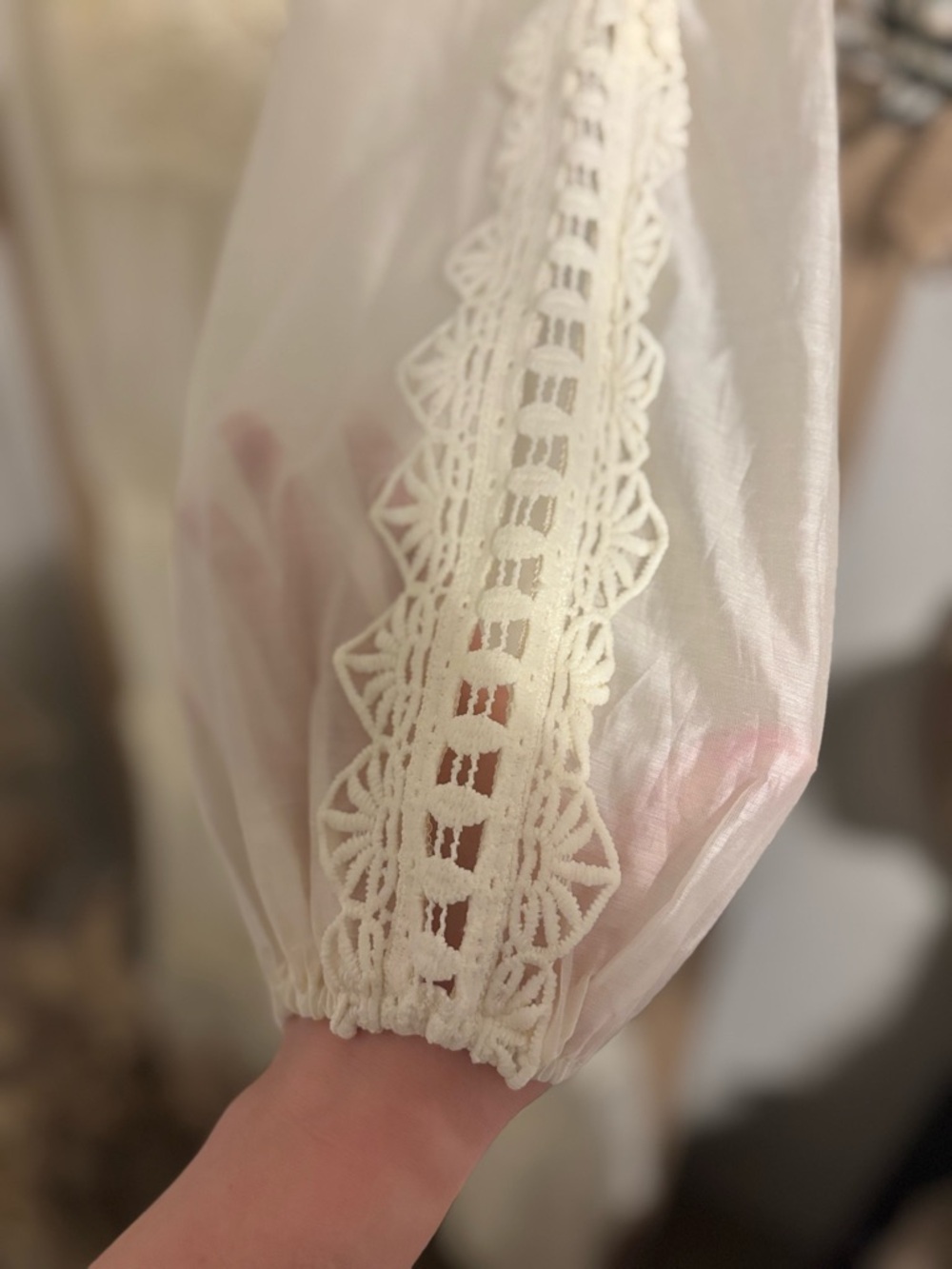 🤎Lace Detailed Tiered Dress🤎 - Picture 3 of 6